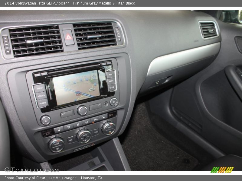 Platinum Gray Metallic / Titan Black 2014 Volkswagen Jetta GLI Autobahn