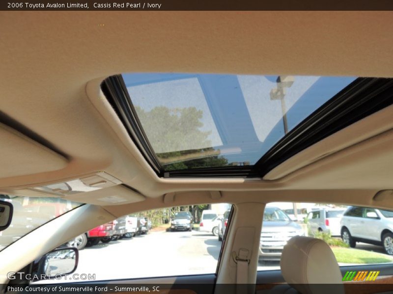 Cassis Red Pearl / Ivory 2006 Toyota Avalon Limited