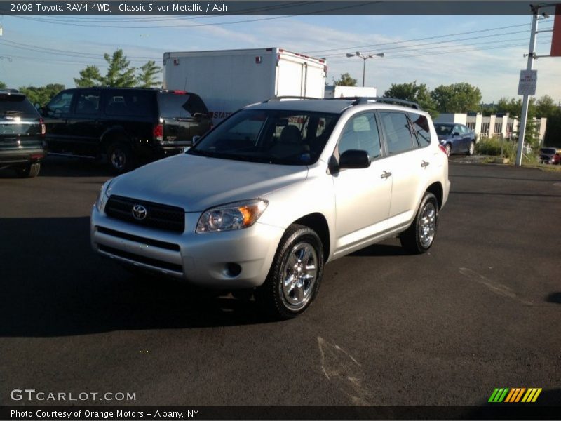 Classic Silver Metallic / Ash 2008 Toyota RAV4 4WD