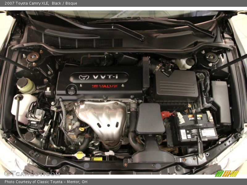 Black / Bisque 2007 Toyota Camry XLE