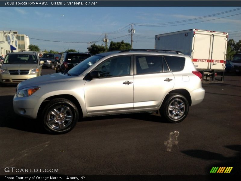 Classic Silver Metallic / Ash 2008 Toyota RAV4 4WD