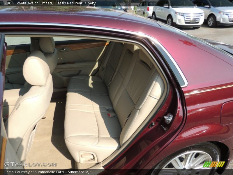 Cassis Red Pearl / Ivory 2006 Toyota Avalon Limited