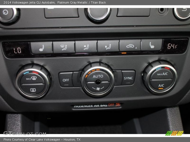 Platinum Gray Metallic / Titan Black 2014 Volkswagen Jetta GLI Autobahn