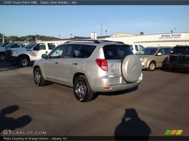 Classic Silver Metallic / Ash 2008 Toyota RAV4 4WD