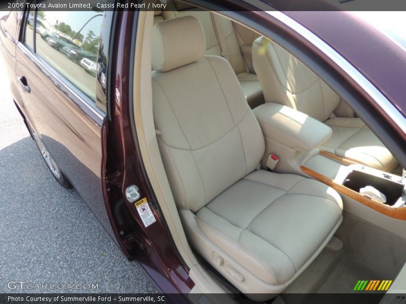 Cassis Red Pearl / Ivory 2006 Toyota Avalon Limited