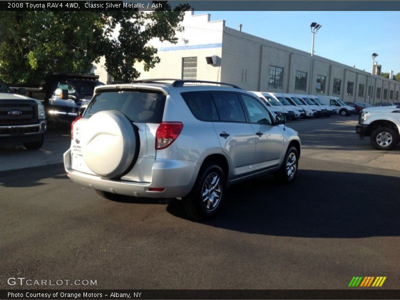 Classic Silver Metallic / Ash 2008 Toyota RAV4 4WD