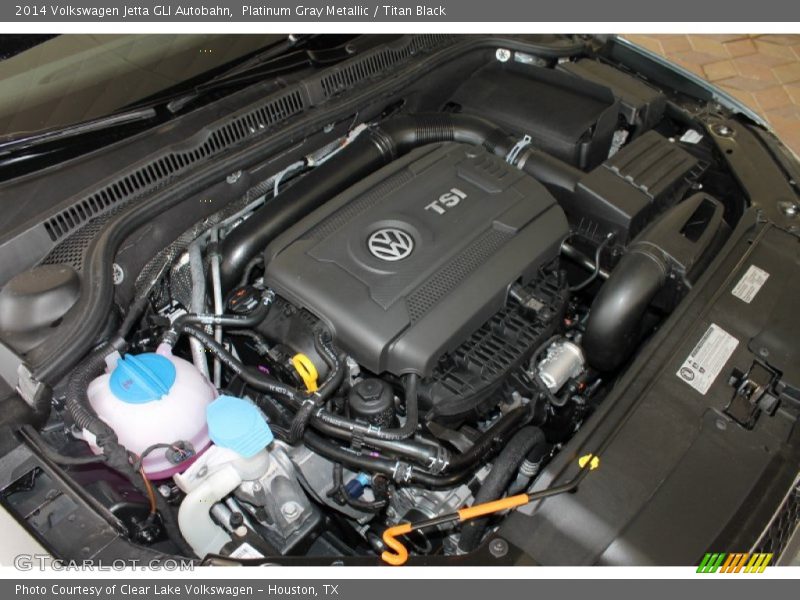 Platinum Gray Metallic / Titan Black 2014 Volkswagen Jetta GLI Autobahn