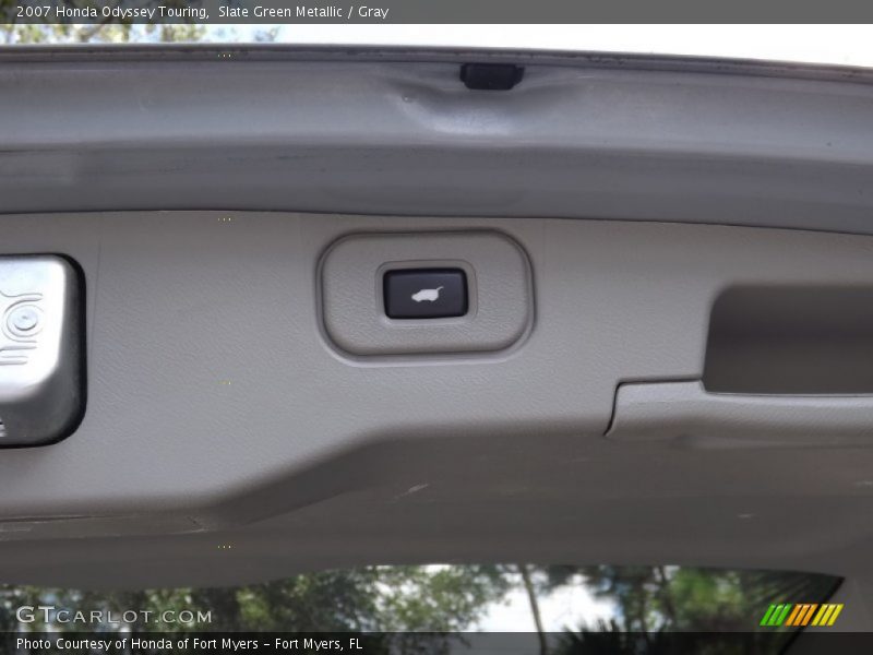 Slate Green Metallic / Gray 2007 Honda Odyssey Touring