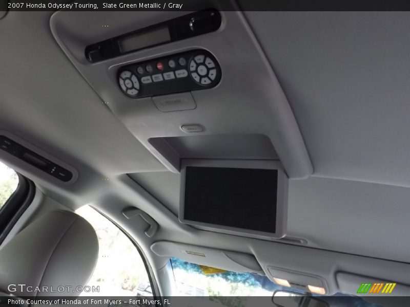 Slate Green Metallic / Gray 2007 Honda Odyssey Touring