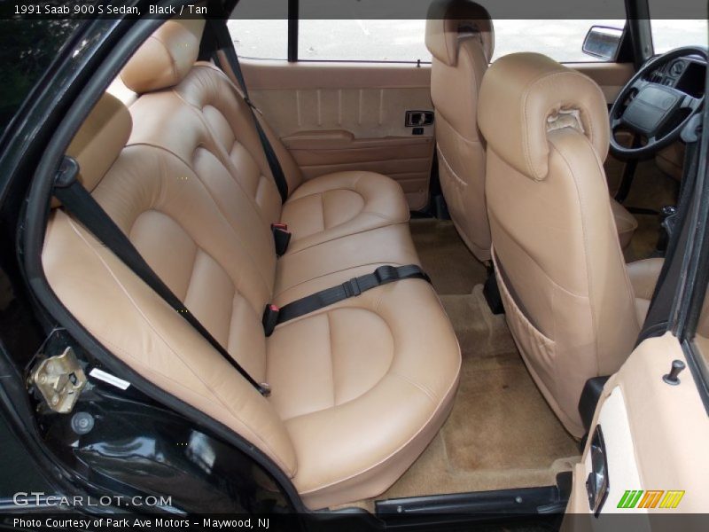 Rear Seat of 1991 900 S Sedan