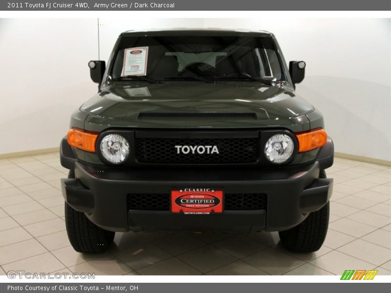 Army Green / Dark Charcoal 2011 Toyota FJ Cruiser 4WD