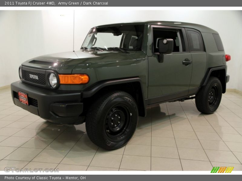 Army Green / Dark Charcoal 2011 Toyota FJ Cruiser 4WD