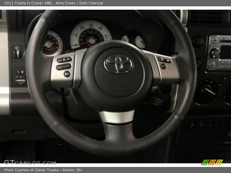 Army Green / Dark Charcoal 2011 Toyota FJ Cruiser 4WD