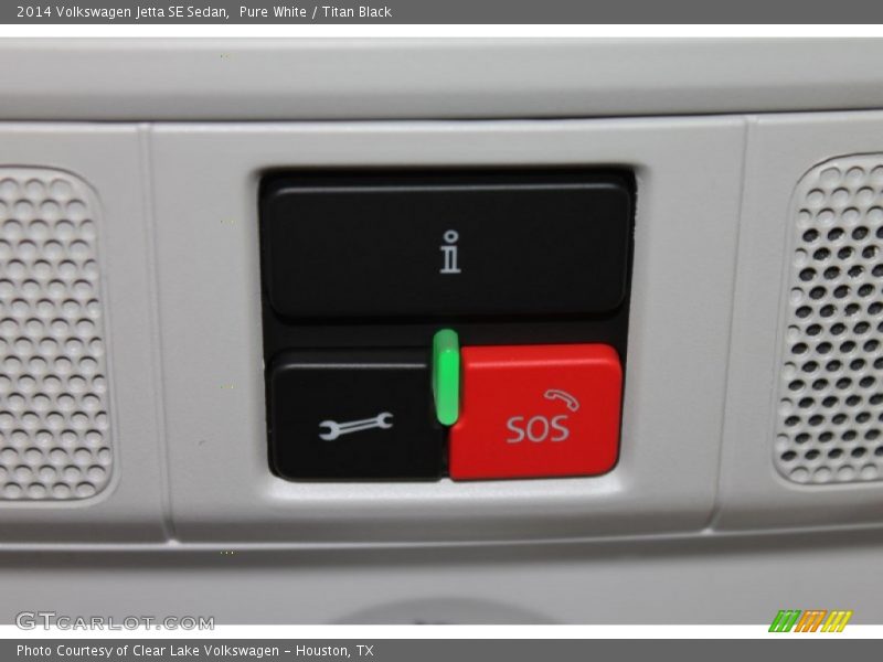 Pure White / Titan Black 2014 Volkswagen Jetta SE Sedan