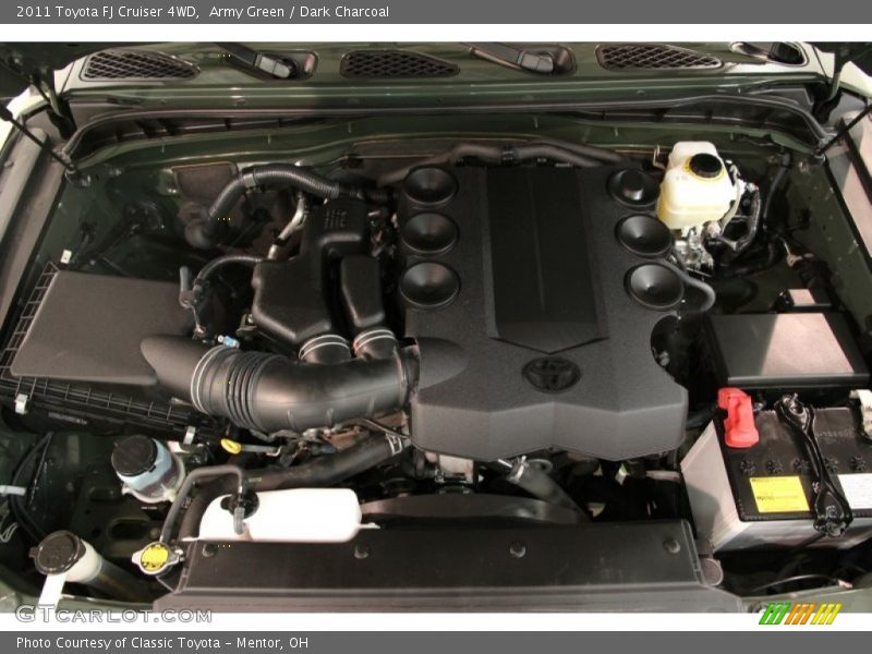 Army Green / Dark Charcoal 2011 Toyota FJ Cruiser 4WD