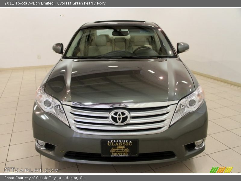 Cypress Green Pearl / Ivory 2011 Toyota Avalon Limited