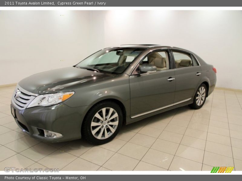 Cypress Green Pearl / Ivory 2011 Toyota Avalon Limited