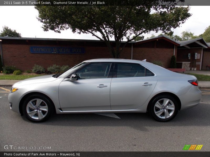  2011 9-5 Turbo4 Sedan Diamond Silver Metallic