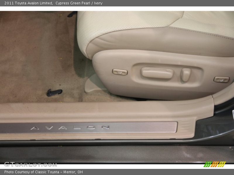 Cypress Green Pearl / Ivory 2011 Toyota Avalon Limited