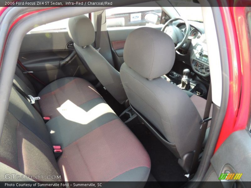 Rear Seat of 2006 Focus ZX4 ST Sedan