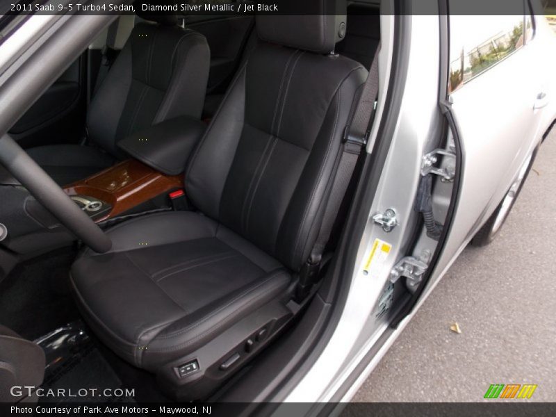 Diamond Silver Metallic / Jet Black 2011 Saab 9-5 Turbo4 Sedan