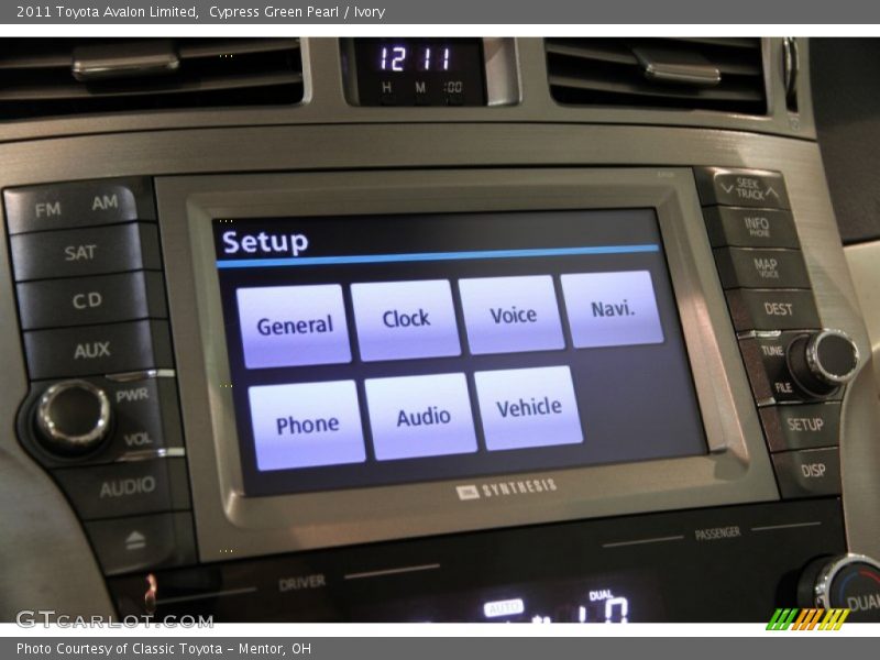Cypress Green Pearl / Ivory 2011 Toyota Avalon Limited