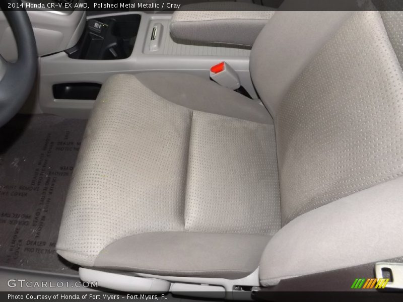 Polished Metal Metallic / Gray 2014 Honda CR-V EX AWD