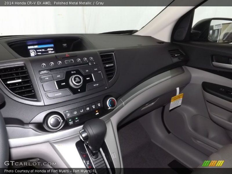 Polished Metal Metallic / Gray 2014 Honda CR-V EX AWD