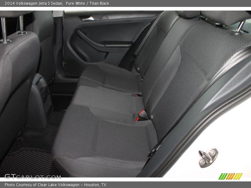 Pure White / Titan Black 2014 Volkswagen Jetta S Sedan