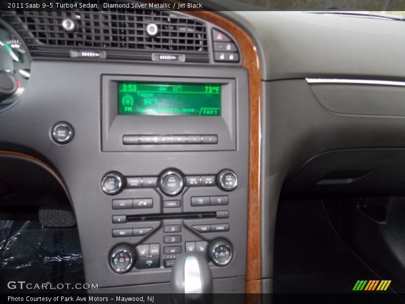 Diamond Silver Metallic / Jet Black 2011 Saab 9-5 Turbo4 Sedan
