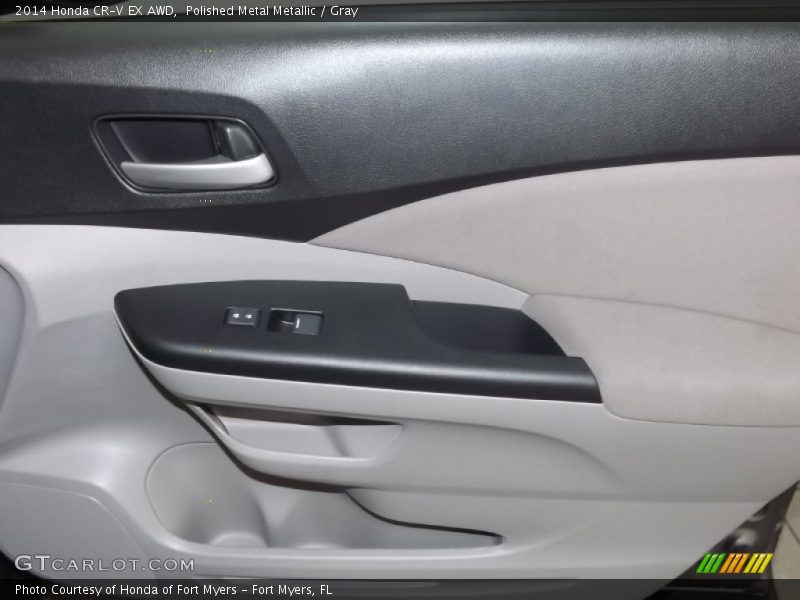 Polished Metal Metallic / Gray 2014 Honda CR-V EX AWD
