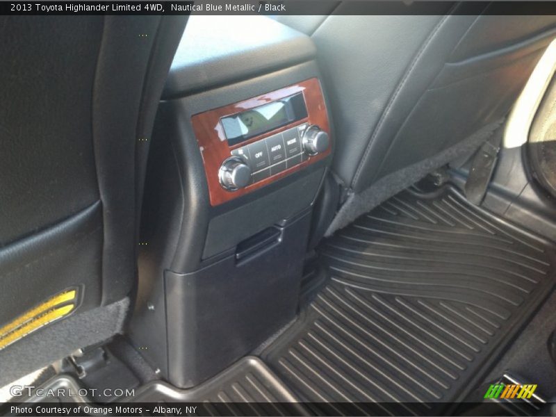 Nautical Blue Metallic / Black 2013 Toyota Highlander Limited 4WD