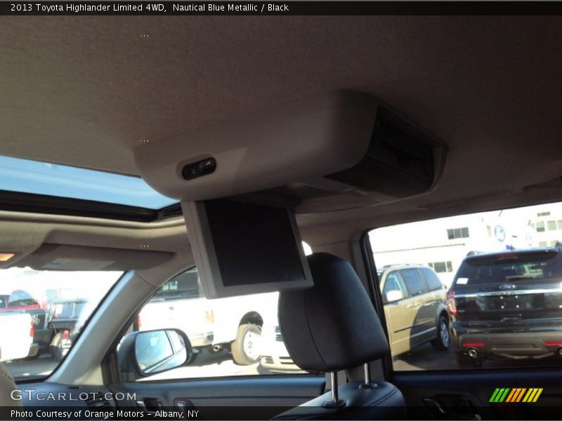 Nautical Blue Metallic / Black 2013 Toyota Highlander Limited 4WD