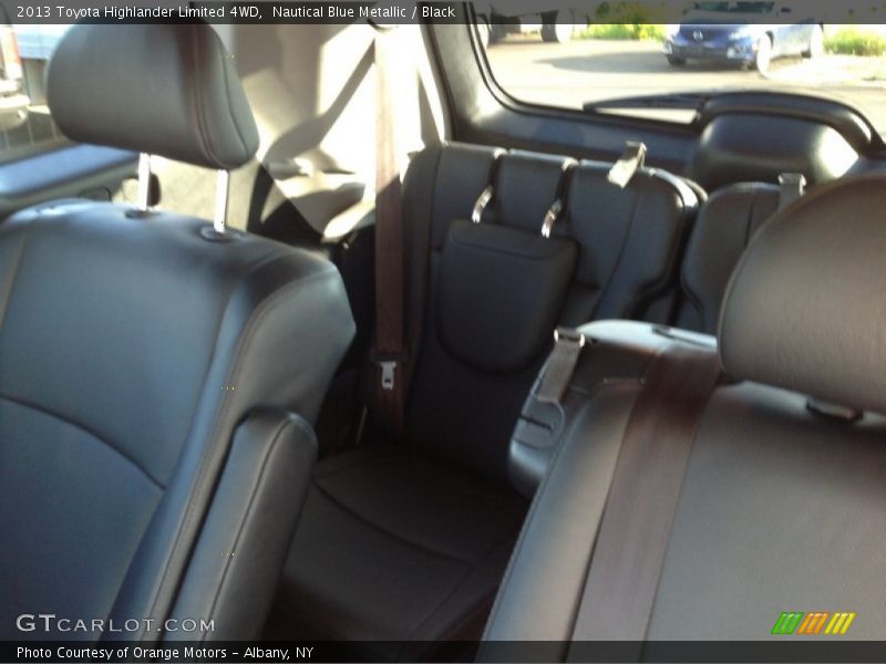 Nautical Blue Metallic / Black 2013 Toyota Highlander Limited 4WD
