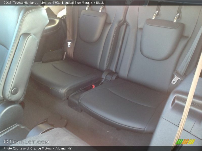 Nautical Blue Metallic / Black 2013 Toyota Highlander Limited 4WD