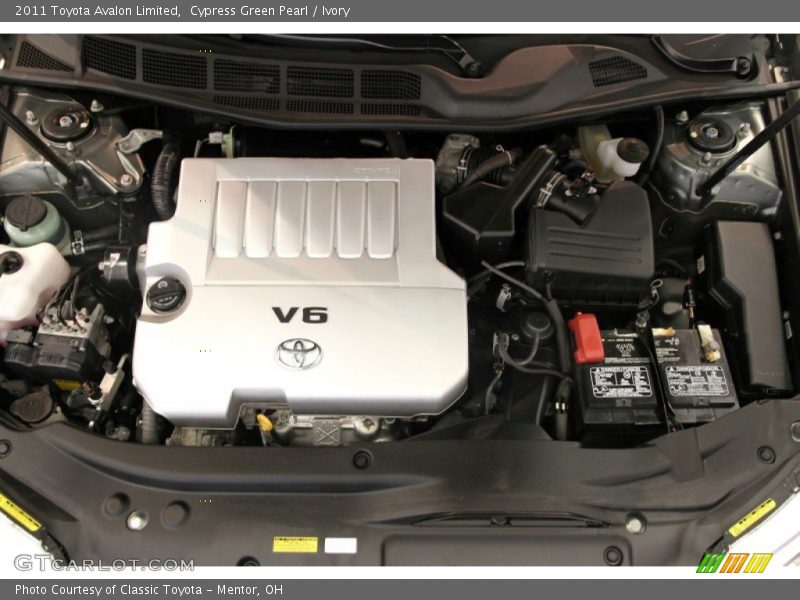 Cypress Green Pearl / Ivory 2011 Toyota Avalon Limited