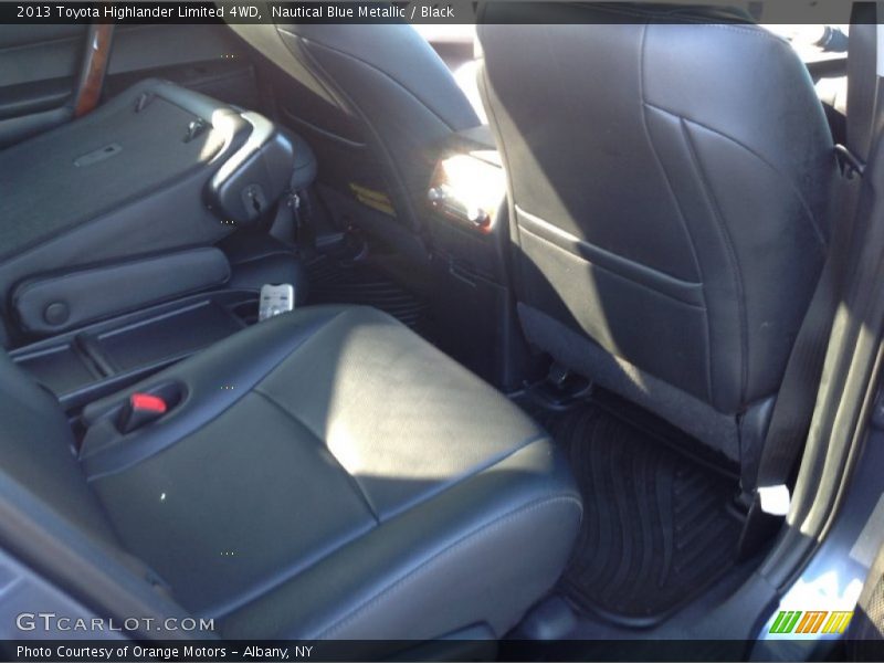 Nautical Blue Metallic / Black 2013 Toyota Highlander Limited 4WD