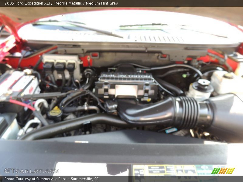 Redfire Metallic / Medium Flint Grey 2005 Ford Expedition XLT