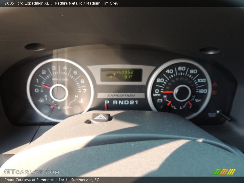 Redfire Metallic / Medium Flint Grey 2005 Ford Expedition XLT