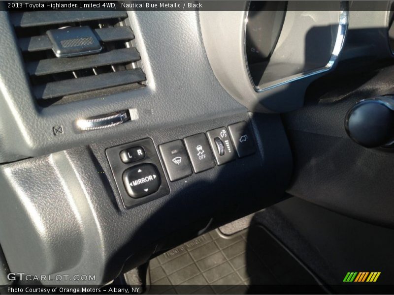 Nautical Blue Metallic / Black 2013 Toyota Highlander Limited 4WD