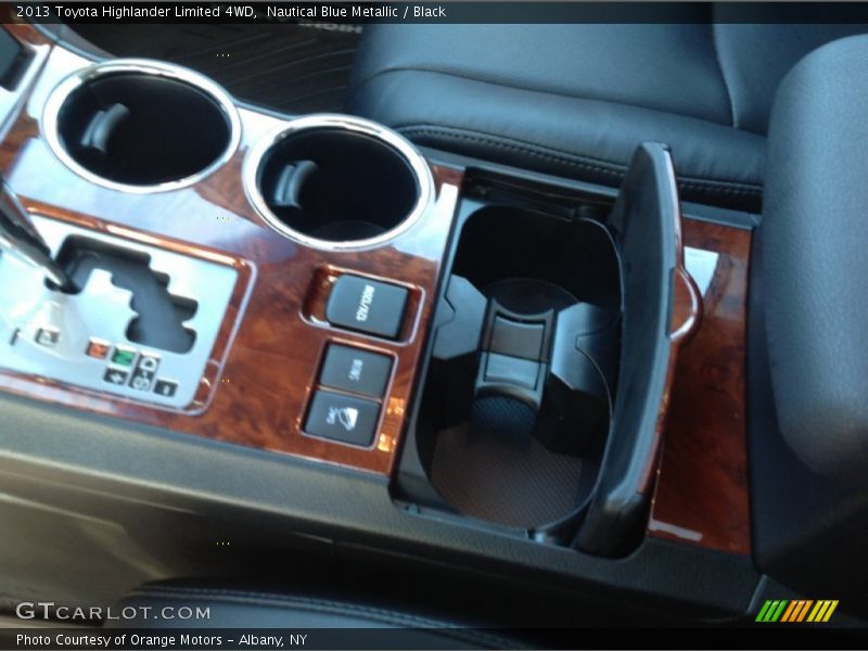 Nautical Blue Metallic / Black 2013 Toyota Highlander Limited 4WD