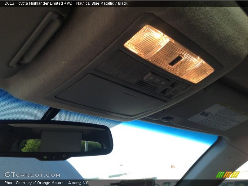 Nautical Blue Metallic / Black 2013 Toyota Highlander Limited 4WD