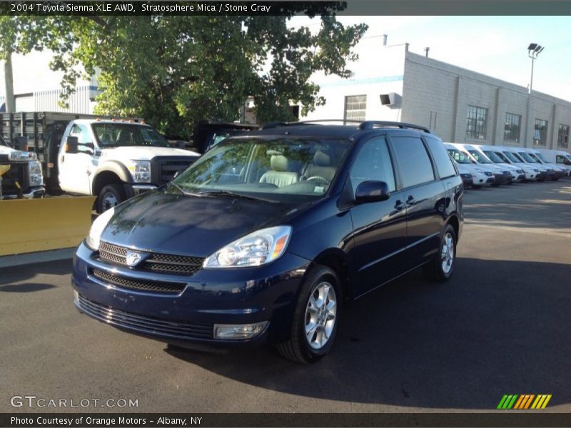 Stratosphere Mica / Stone Gray 2004 Toyota Sienna XLE AWD