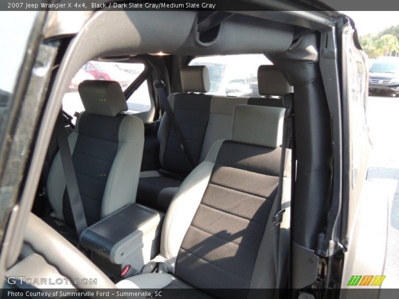 Black / Dark Slate Gray/Medium Slate Gray 2007 Jeep Wrangler X 4x4