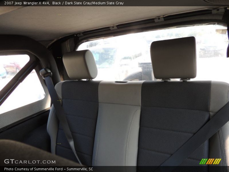 Black / Dark Slate Gray/Medium Slate Gray 2007 Jeep Wrangler X 4x4