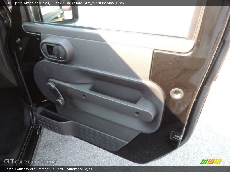 Black / Dark Slate Gray/Medium Slate Gray 2007 Jeep Wrangler X 4x4
