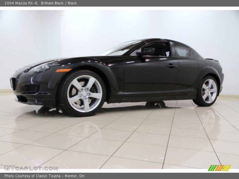 Brilliant Black / Black 2004 Mazda RX-8