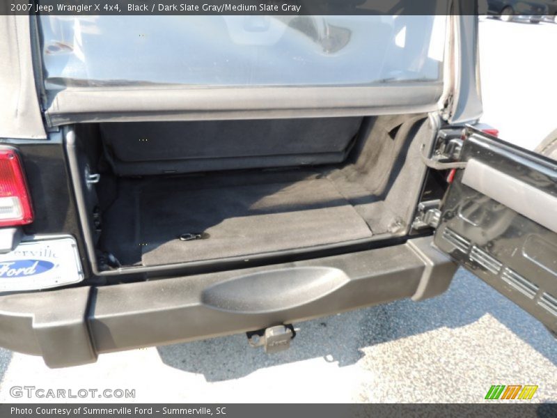Black / Dark Slate Gray/Medium Slate Gray 2007 Jeep Wrangler X 4x4