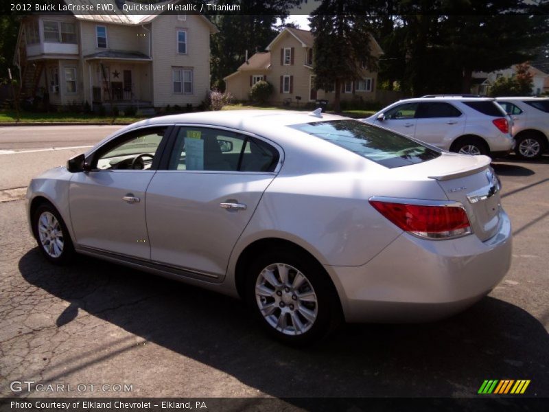 Quicksilver Metallic / Titanium 2012 Buick LaCrosse FWD