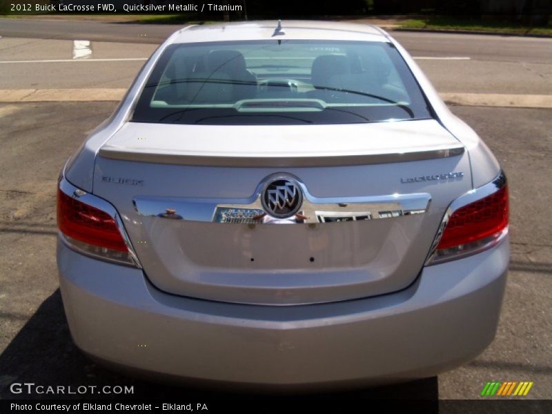Quicksilver Metallic / Titanium 2012 Buick LaCrosse FWD